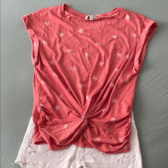 NWOT Star-spangled comfy Lucky Brand top - Picture 1 of 4